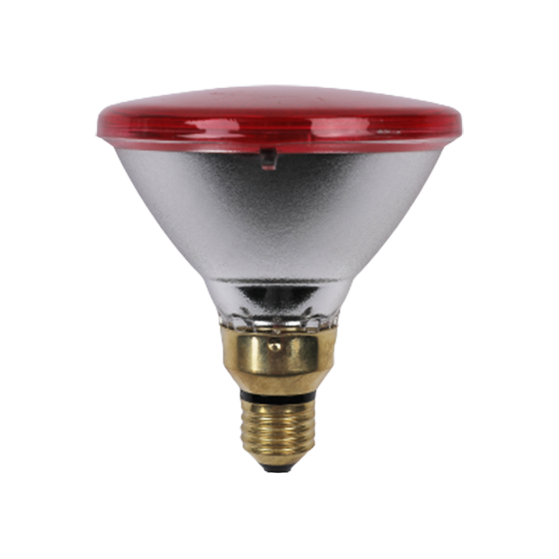 G-PAR38--Red lacquered lamp-hard glass