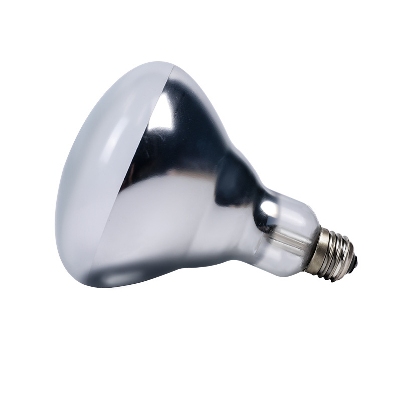 What is an infrared heat lamp bulb, and how does it work?